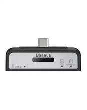 Baseus ACTQY-01 - 3 In 1 Multiformat OTG Card Reader USB 3.0 - Black + Silver