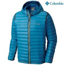 Columbia 1700411489 OutDry Ex Gold Down Hooded Jacket For Men- Blue