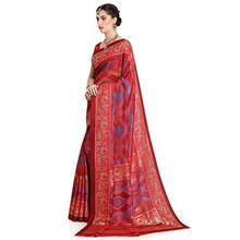 SAREE MALL Women'S Art Silk Saree With Blouse Piece