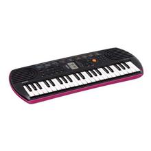 Casio SA-78 EMI-Keyboard Mini With Free Adapter - Black/Pink