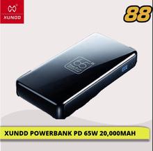 XUNDD 20000 mAh (65 Watt), 30000 mAh (22.5 Watt) and 50000 (22.5 Watt) mAh Powerbank with Digital Display and Fast Charging