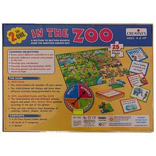 Creative Educational Aids In The Zoo Puzzle- Multicolored