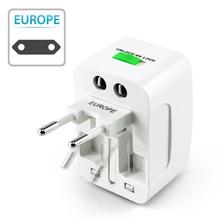 Aafno Pasal Insten Universal World Wide Travel Charger Adapter Plug- White