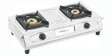 Homeglory 2 Burner Gas Stove Magic-Click S.S HG-GS602 - (HOM2)