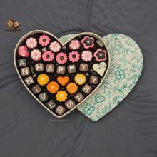 High Quality delicious  chocolate in heart shape box