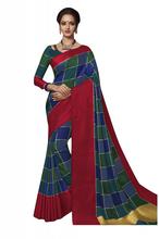 Stylee Lifestyle Green Banarasi Silk Jacquard Saree  (1918)