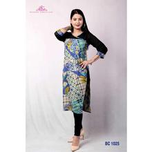 Bisesh Creation Choli design Kurti & Leggings Set for Women (Black BC 1025)