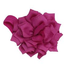 Pink Glittered Flower Headband For Girls