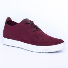 Caliber Shoes Red Casual Lace Up Shoes For Men 460
