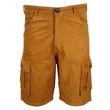 Brown Side Pocket Half Pant For Men
