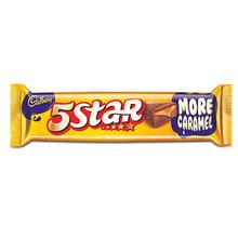 Cadbury 5 Star Chocolate Bar-40 gm (Pack of 5)