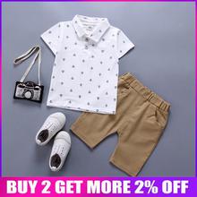 BibiCola Summer Baby Boy Clothing Sets Boys Clothes Sets