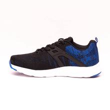Kapadaa: Caliber Shoes Black/Blue Ultralight Sport Shoes For Men – ( 640 )