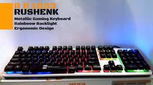 R8 1833 RUSHENK Gaming Keyboard