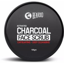 Beardo Activated Charcoal Deep Cleansing Face Scrub  (100 g)