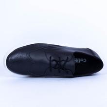 Caliber Shoes Black Casual Lace Up Shoes For Men - (391 C)