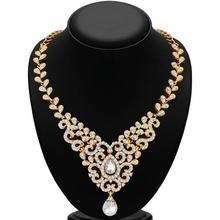 Sukkhi Traditional Gold Plated Stone Necklace Set For Women