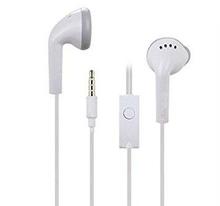 White Ear Buds Wired Earphones With Mic