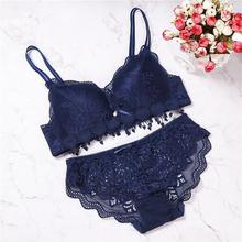 2018 newest style bra set push up lingerie sexy set women