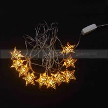 Metal crystal -  Golden Star Tihar Light