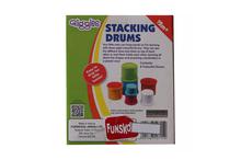 Giggles 8 Stacking Drums - Multicolored