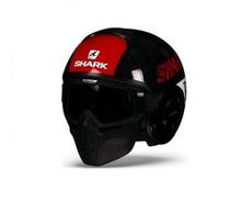 Shark Drak Tribute RM Helmet - Black/Red/Antharc