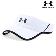 Under Armour Shadow 4.0 White/Black Run Visor For Men - 1291841-100