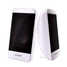 S4 USB Powered 2.0 Multimedia Hi Stereo Speaker System - Black/White