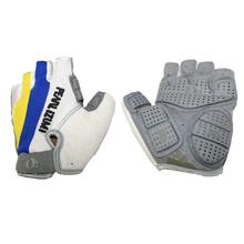 Half Cycling Gloves For Men Giant Grey/Yellow/Blue