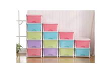 5 Tier Colorful Baby clothes holding drawer cabinet (33x44x96 cm)