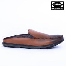 Caliber Shoes Tan Brown Casual Slip On Shoes For Men - ( 533 O)