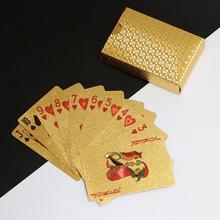 24K Golden Waterproof Playing Cards | 24K Golden Foil Poker Playing Cards With Attractive Golden Box