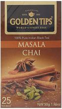 GOLDEN TIPS TEA MASALA CHAI 25 BAGS