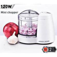 Black & Decker 120W Juicer Food chopper, Procesor Mini SC350 Mixer and Food Processor