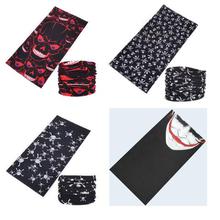 3D Skeleton Skull Seamless Magic Scarf Face Mask Fishing Cycling Ski Bandanas Outdoor Headband Tube Scarf Men Women Neck Scarves