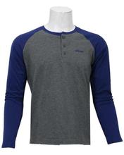 Sonam Gears Blue/Grey Full Sleeves Baseball T-Shirt For Men - #522A