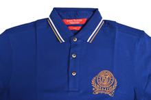 John Players Men Blue Polo T-Shirt