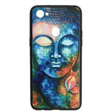 Multicolored Buddha Printed Mobile Back Cover For Oppo F7