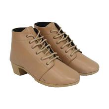 Cream Half Boot For Womens