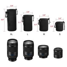 Micro Lens Pouch For Canon Nikon DSLR Camera Lens Small