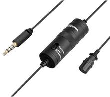 BY-M1  Lavalier Microphones For Smartphones, DSLR, Camcorders Audio Recorders, PC etc