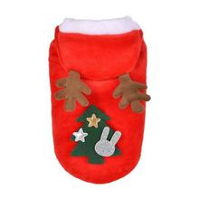 2018 Christmas Dog Clothes Winte Coat Clothing  Santa Costume Pet Dog Christmas Clothes  Cute Puppy Outfit For Dog XS-XL