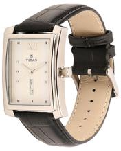 Titan White Dial Analog Watch For Men - 1802SL02