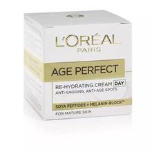 L'Oreal Combo Of Age Perfect Skin Care Essentials (Day & Night Cream, Eye Cream, Cleansing Milk) - Set Of 4