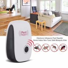 Electronic Ultrasonic Pest Repeller Home Indoor Non-Toxic Safe Mosquito Killer Anti Mosquito Reject Repeller