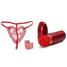 Valentine Gifts by LittleShopee Panty In A Lipstick Love Gift Set