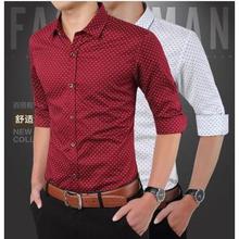 Long-sleeved shirt_2018 new men's long-sleeved shirt men's