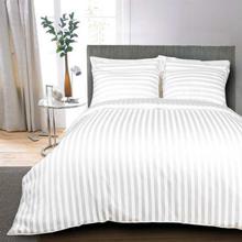 White Stripe Bed Sheet Set