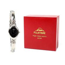 Fujitime L2445 Analog Black Dial Watch For Women