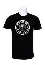 Wosa - Round Neck Wear Blue BTS T-Shirt For Men